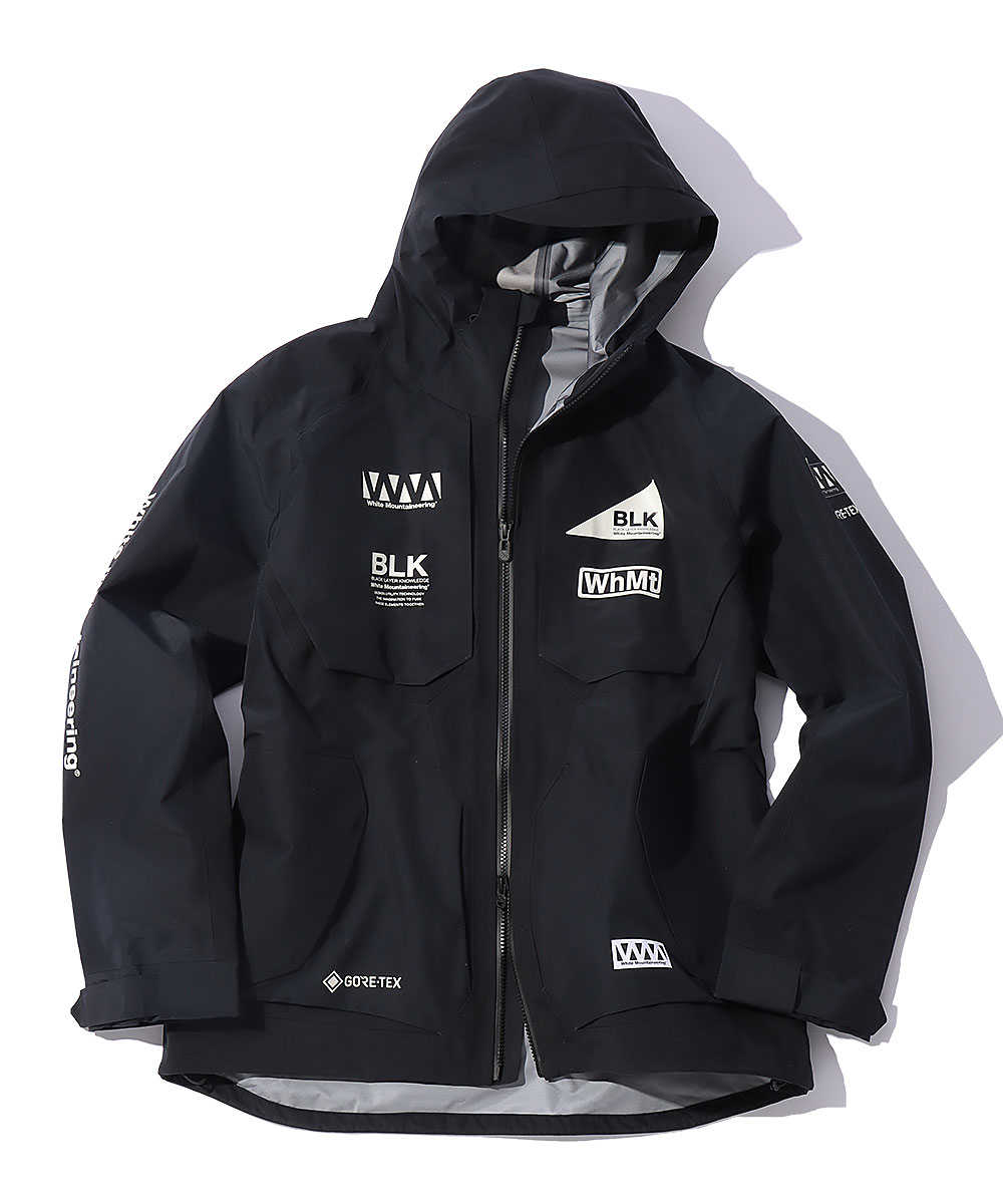 新品15.4万 BLKホワイトマウンテニアリング3wayパーカーアクロニウム